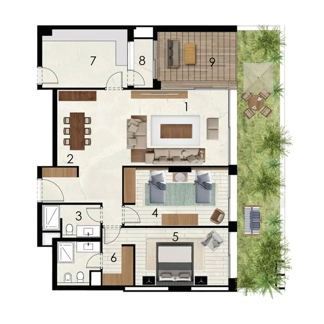 Plan T3-F